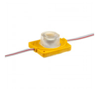 Led модуль инжекторный желтый 12V smd3030 1LED 1.5Вт IP65