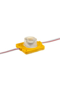 Led модуль инжекторный желтый 12V smd3030 1LED 1.5Вт IP65
