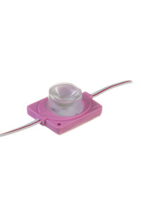 Led модуль инжекторный розовый 12V smd3030 1LED 1.5Вт IP65