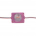 Led модуль инжекторный розовый 12V smd3030 1LED 1.5Вт IP65