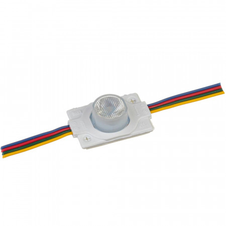 Модуль MTK инжекторный светодиодный RGB 12в smd3030 1LED 1.5Вт герметичный