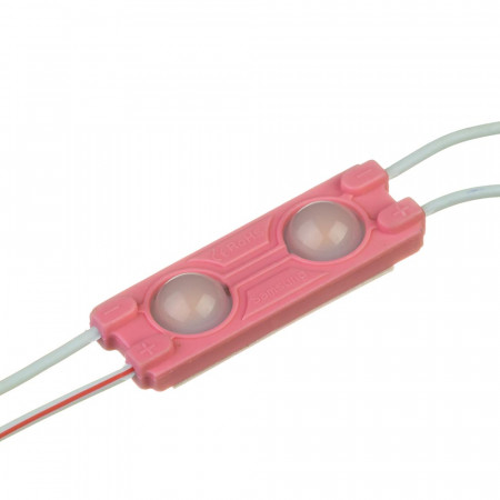 Модуль 12V МТК розовый 2led smd5730 1Вт IP65