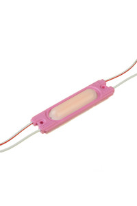 Светодиодный модуль СОВ 12 V розовый 1led 1,5W IP65