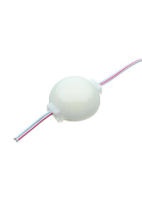 Модуль МТК 12V СОВбелый тёплый 1led 2Вт IP65