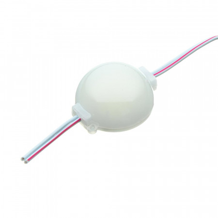 Модуль МТК 12V СОВбелый тёплый 1led 2Вт IP65